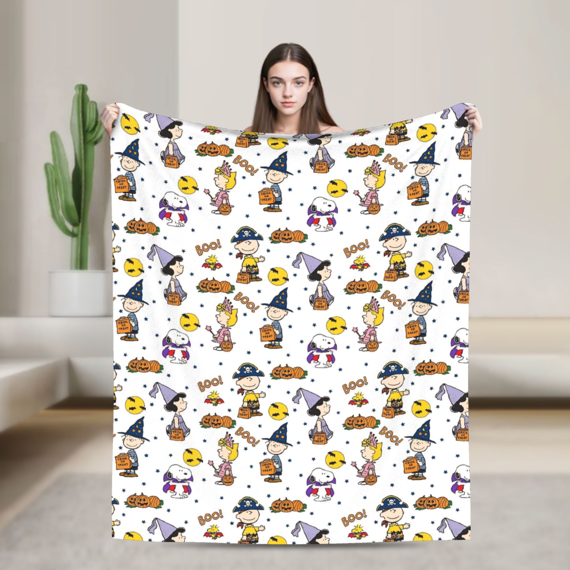 Home Textiles Blanket - Coperta di Halloween con Snoopy in