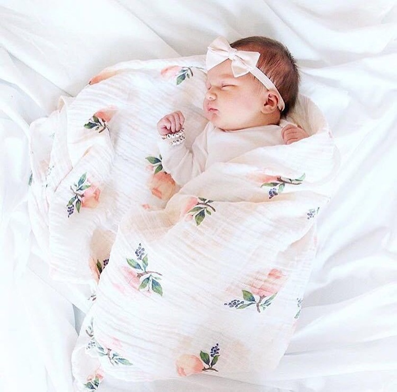 Home Textiles Blanket - Rosa 120x120 cm 70% Bambù 30%