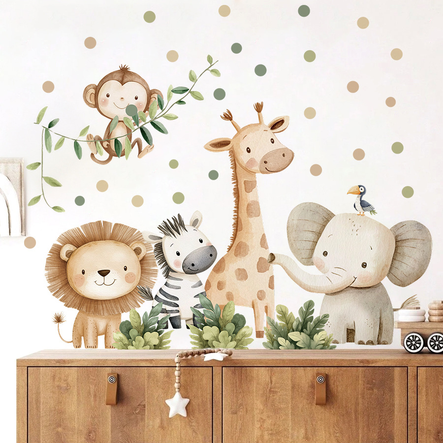 Boho Forest Animals Adesivi mu - Home Textiles Meaning recensione e prezzo