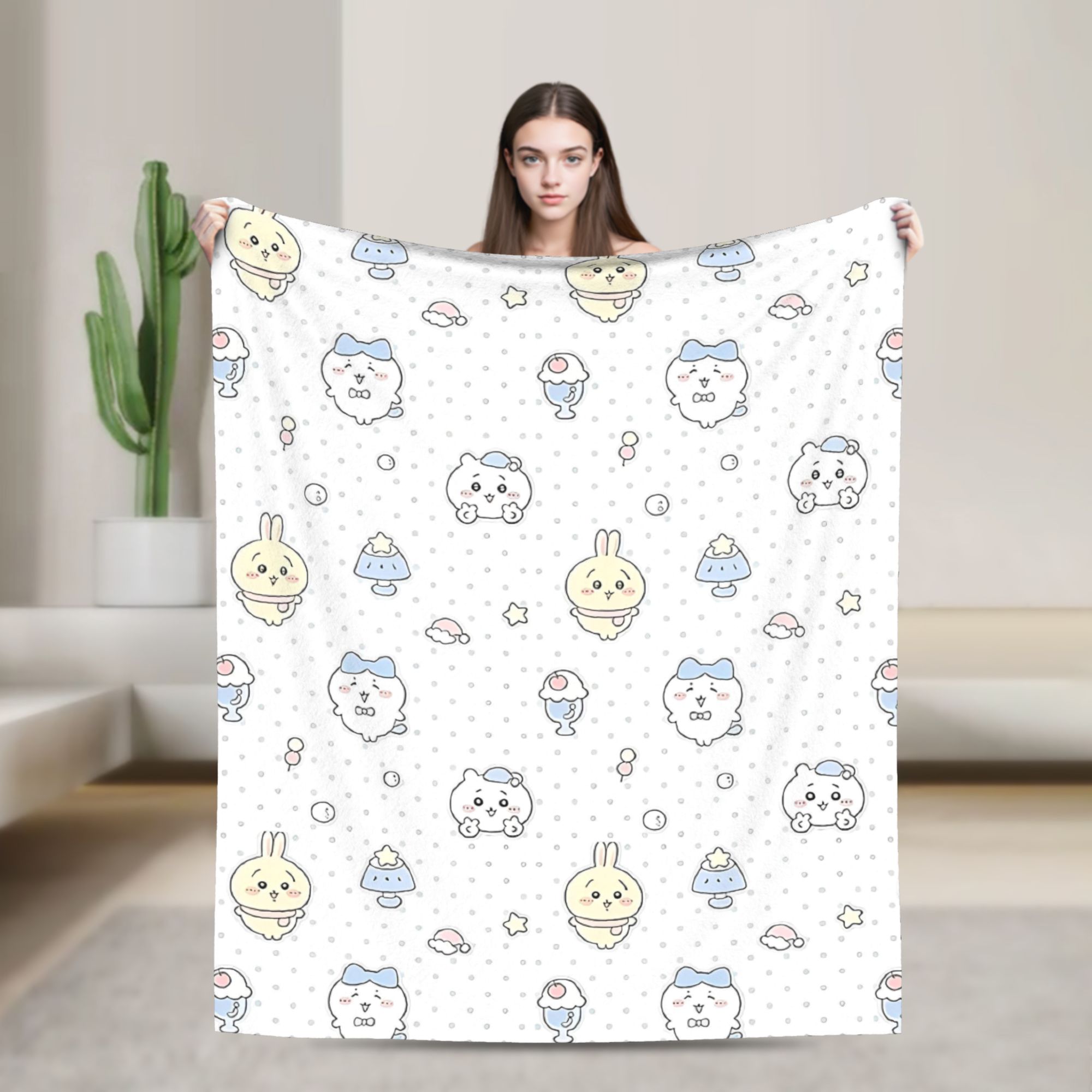 Coperte in maglia Kawaii Chiik - Home Textiles Blanket recensione e prezzo