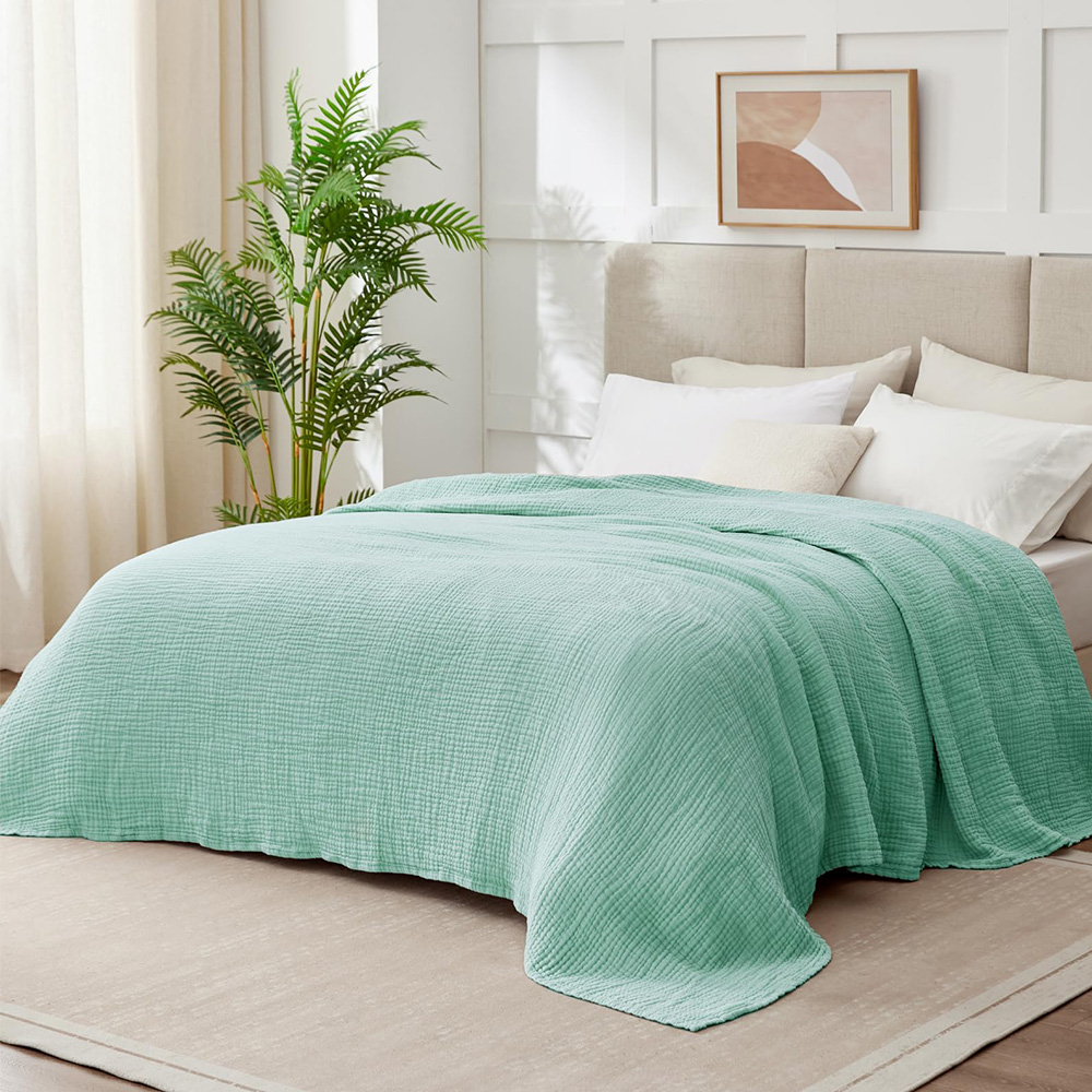 Coperta in Mussola di Cotone a - Wool Blanket Herringbone recensione e prezzo