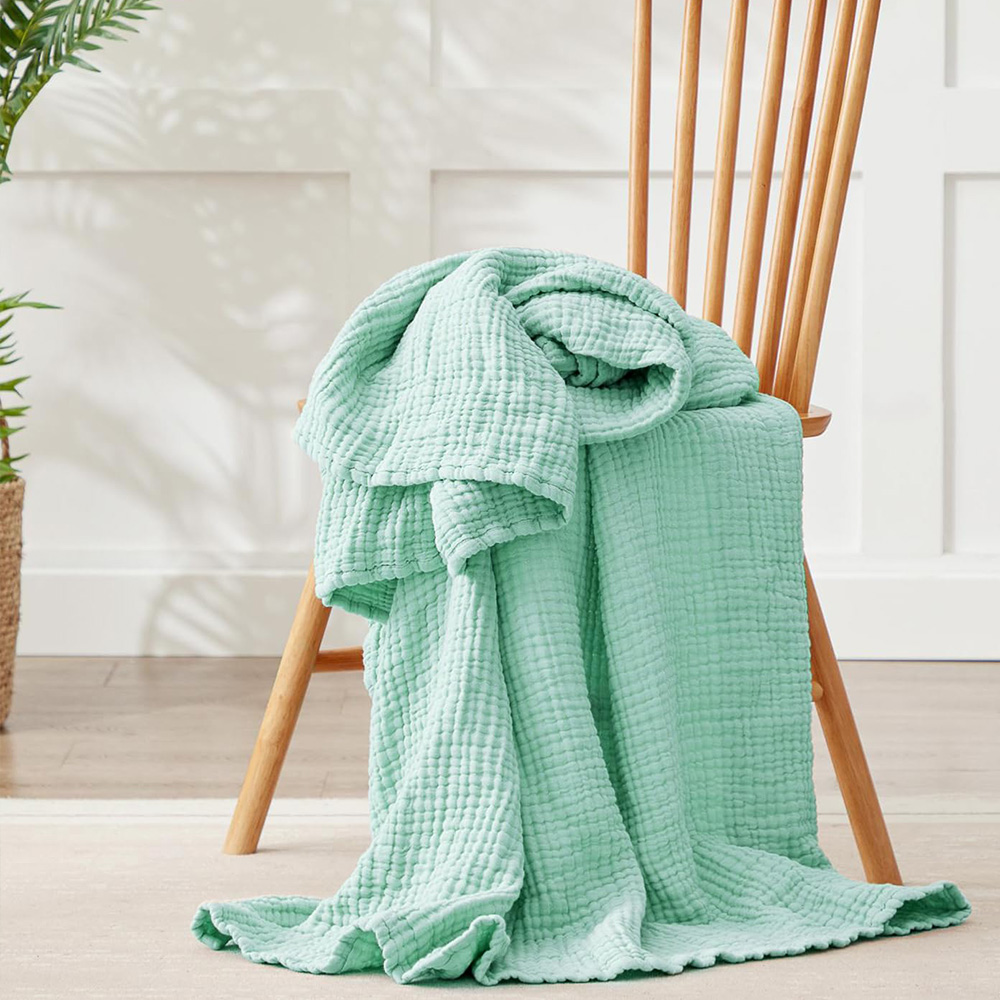 Coperta in Mussola di Cotone a - Wool Blanket Herringbone recensione e prezzo
