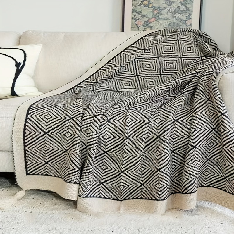 1 pezzo di coperta da tiro per - Wool Blanket Herringbone recensione e prezzo