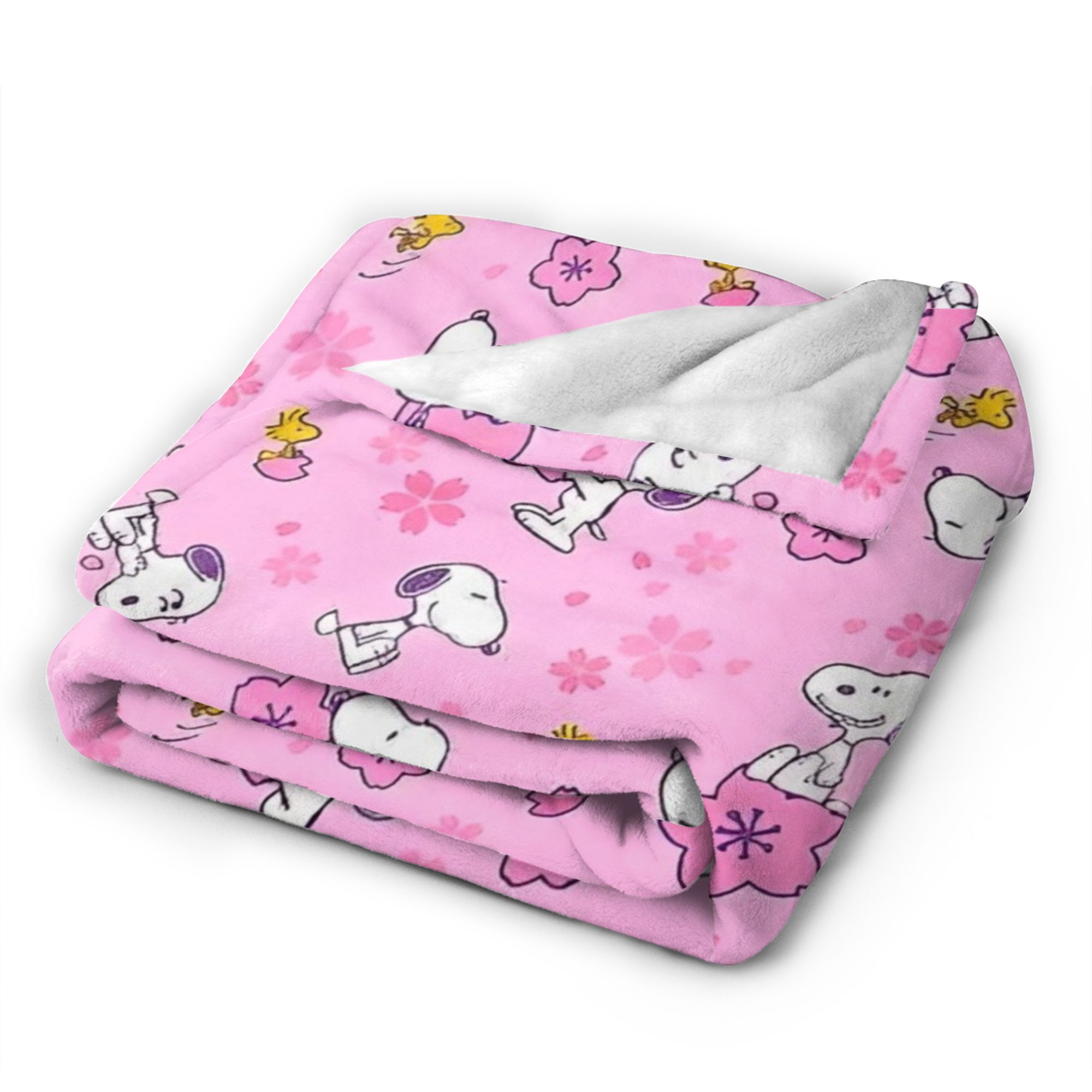 Coperte in maglia rosa Snoopys - Home Textiles Blanket recensione e prezzo