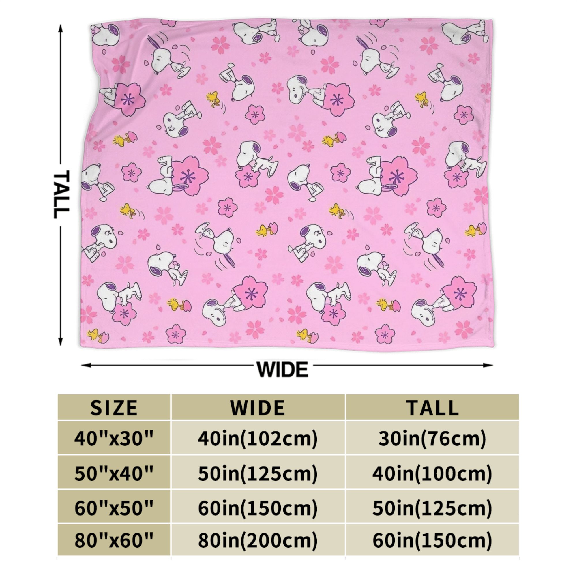 Coperte in maglia rosa Snoopys - Home Textiles Blanket recensione e prezzo