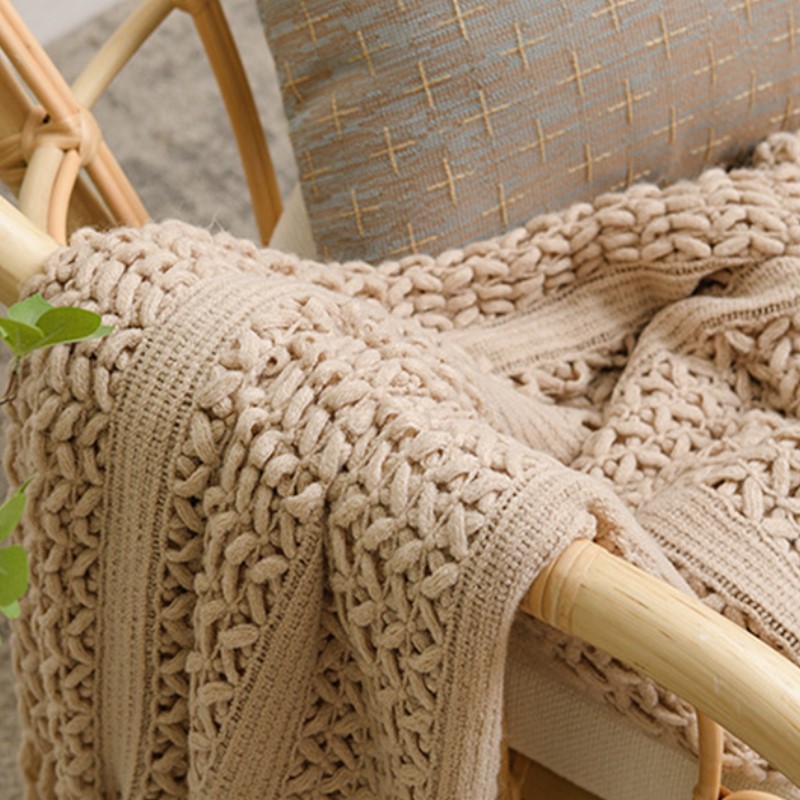 Coperta Nordica all'Uncinetto  - Wool Blanket Herringbone recensione e prezzo