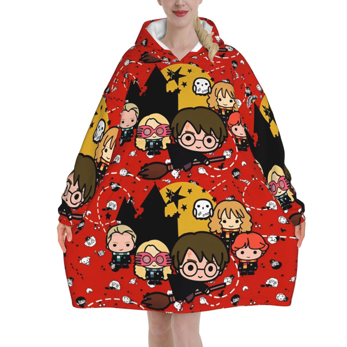 Coperta con Cappuccio Oversize - Home Textiles Blanket recensione e prezzo
