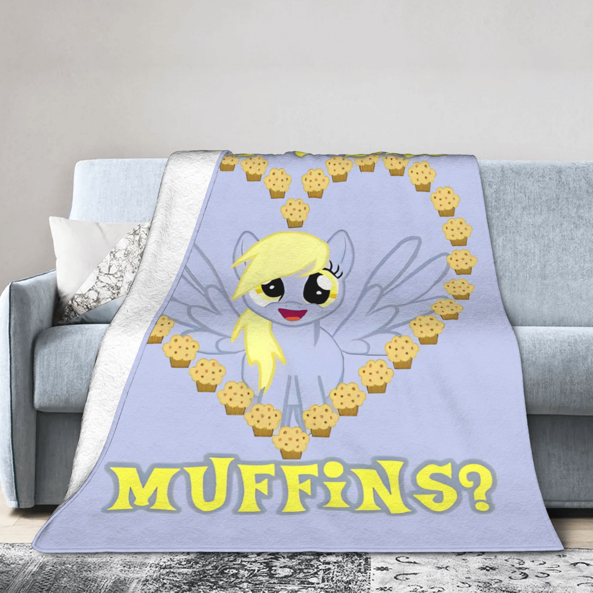 Coperta in pile Derpy Hooves p - Home Textiles Blanket recensione e prezzo