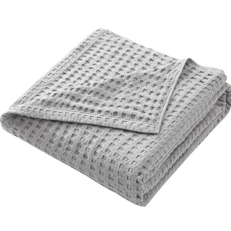 Coperta da letto estiva in cot - Wool Blanket Herringbone recensione e prezzo