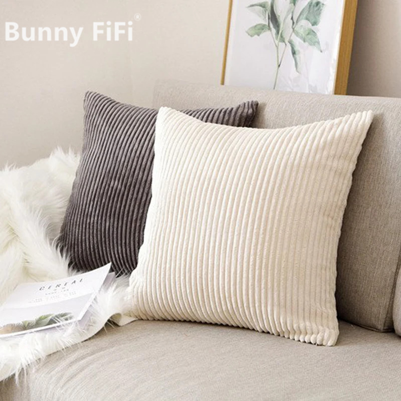 Fodera per cuscino a righe in  - Pillow Cover 20X20 recensione e prezzo