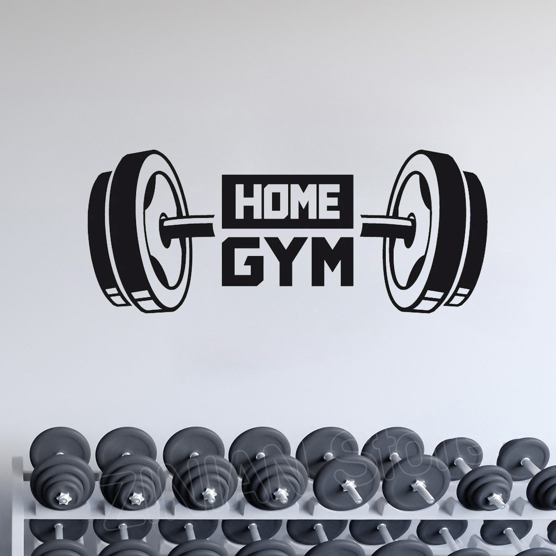 Fitness Home Gym Decor Adesivo - Home Textiles Meaning recensione e prezzo